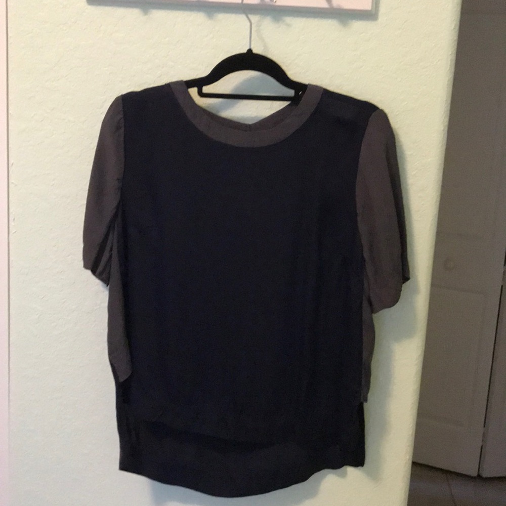 Two toned blouse